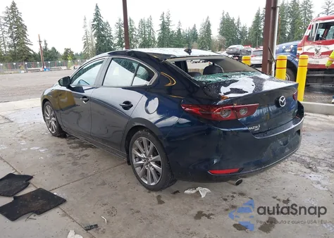 2020 Mazda Mazda3 Preferred Package из США, поврежденный, VIN JM1BPBDMXL1171320